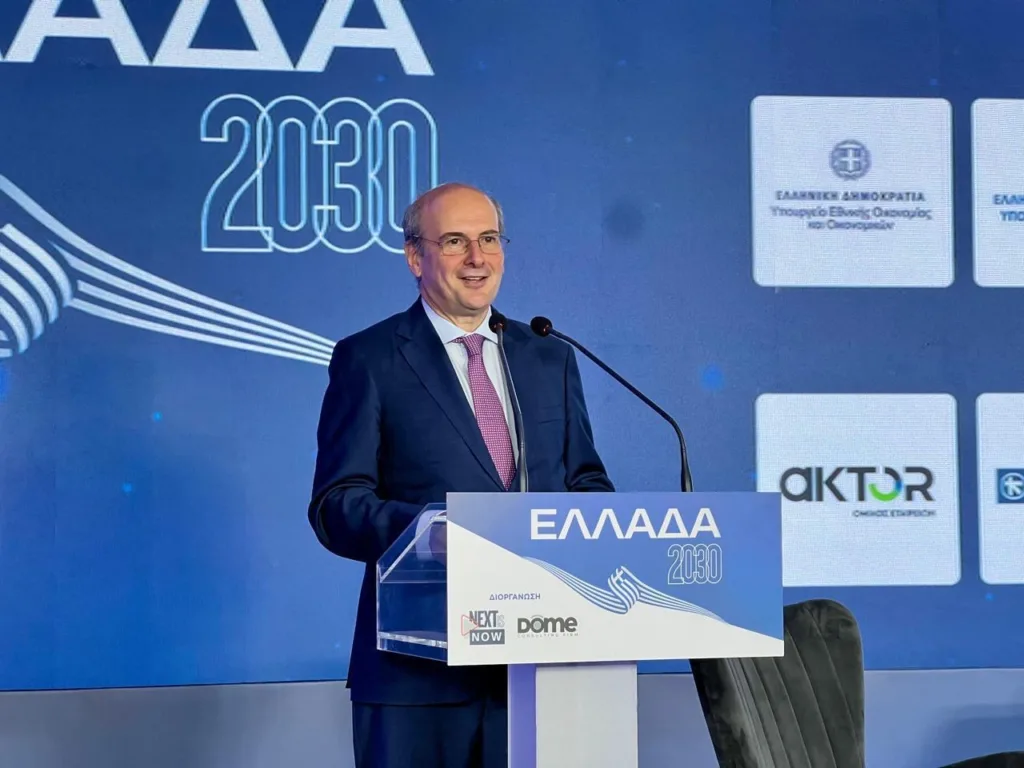 Κ. ΧΑΤΖΗΔΑΚΗΣ ΓΙΑ ΤΗΝ ΕΛΛΑΔΑ ΤΟΥ 2030: ΠΑΡΑΓΩΓΙΚΗ ΟΙΚΟΝΟΜΙΑ, ΔΙΑΦΑΝΕΙΑ ΣΤΗΝ ΠΟΛΙΤΙΚΗ, ΣΤΙΒΑΡΗ ΔΙΕΘΝΗΣ ΠΑΡΟΥΣΙΑ